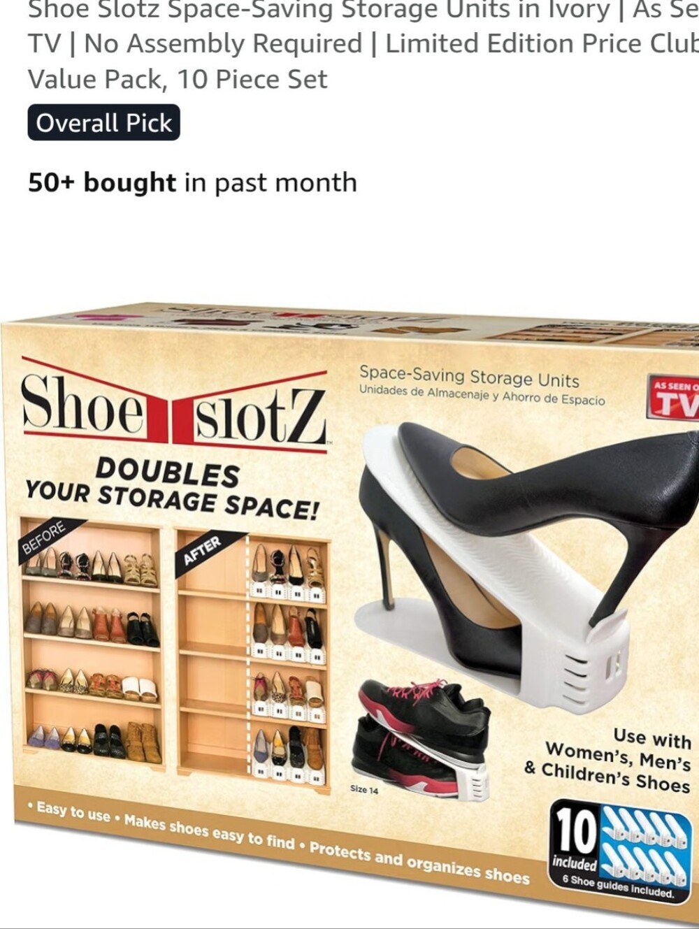 Shoe Slotz Set Of 16